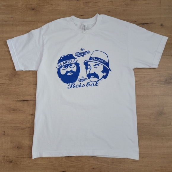 L.A. Dodgers Cheech & Chong T-Shirt - Picture 2 of 5